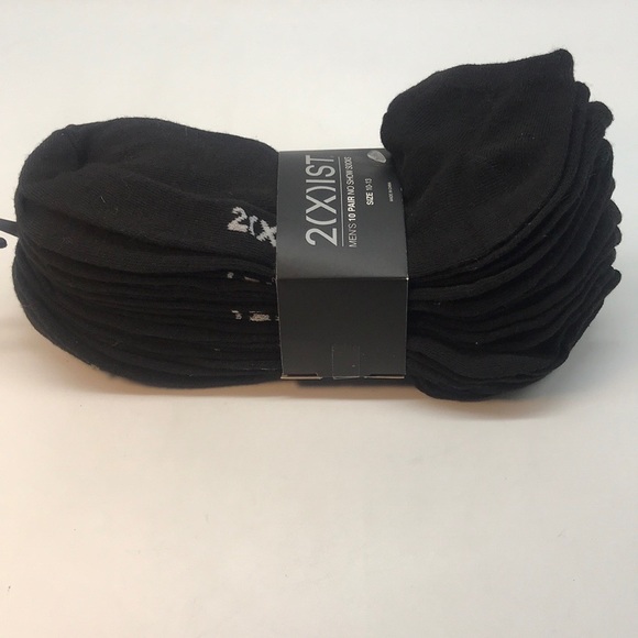 2(X)IST MENŚ 10 PAIR NO SHOW SOCKS - Picture 16 of 16